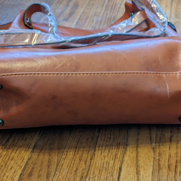 4 PC Purse Set Brown - Picture 3 of 7